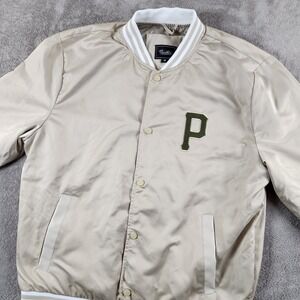 Primative Skateboarding Dirty P Mens size M Medium Satin Bomber Jacket